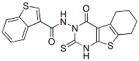 Benzo[b]thiophene-3-carboxamide, N-(1,4,5,6,7,8-hexahydro-4-oxo-2-thioxo[1]benzothieno[2,3-d]pyrimidin-3(2H)-yl)- (9CI) CAS#: 588696-31-5
