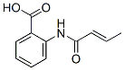 Benzoic acid, 2-[[(2E)-1-oxo-2-butenyl]amino]- (9CI) CAS#: 689299-05-6