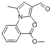 Benzoic acid, 2-(3-formyl-2,5-dimethyl-1H-pyrrol-1-yl)-, methyl ester (9CI) CAS#: 590395-51-0