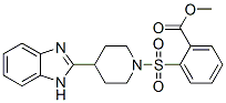 Benzoic acid, 2-[[4-(1H-benzimidazol-2-yl)-1-piperidinyl]sulfonyl]-, methyl ester (9CI) CAS#: 606082-28-4