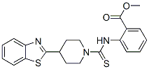 Benzoic acid, 2-[[[4-(2-benzothiazolyl)-1-piperidinyl]thioxomethyl]amino]-, methyl ester (9CI) CAS#: 605629-22-9
