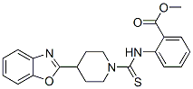 Benzoic acid, 2-[[[4-(2-benzoxazolyl)-1-piperidinyl]thioxomethyl]amino]-, methyl ester (9CI) CAS#: 605629-23-0