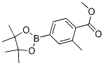Benzoic acid, 2-Methyl-4-(4,4,5,5-tetraMethyl-1,3,2-dioxaborolan-2-yl)-, Methyl ester CAS#: 525362-07-6