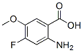 Benzoic acid, 2-amino-4-fluoro-5-methoxy- (9CI) CAS#: 637347-90-1