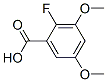 Benzoic acid, 2-fluoro-3,5-dimethoxy- (9CI) CAS#: 651734-59-7