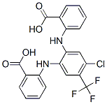 Benzoic  acid,  2,2-[[4-chloro-5-(trifluoromethyl)-1,2-phenylene]diimino]bis-  (9CI) CAS#: 640280-36-0