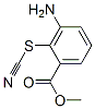 Benzoic acid, 3-amino-2-thiocyanato-, methyl ester (9CI) CAS#: 697754-58-8