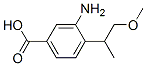Benzoic acid, 3-amino-4-(2-methoxy-1-methylethyl)- (9CI) CAS#: 691363-52-7