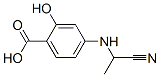 Benzoic acid, 4-[(1-cyanoethyl)amino]-2-hydroxy- (9CI) CAS#: 68575-95-1