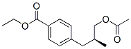 Benzoic acid, 4-[3-(acetyloxy)-2-methylpropyl]-, ethyl ester, (S)- (9CI) CAS#: 186344-99-0