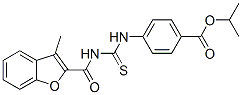 Benzoic acid, 4-[[[[(3-methyl-2-benzofuranyl)carbonyl]amino]thioxomethyl]amino]-, 1-methylethyl ester (9CI) CAS#: 591213-39-7