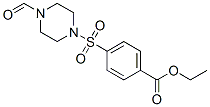 Benzoic acid, 4-[(4-formyl-1-piperazinyl)sulfonyl]-, ethyl ester (9CI) CAS#: 604762-01-8