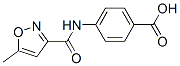 Benzoic acid, 4-[[(5-methyl-3-isoxazolyl)carbonyl]amino]- (9CI) CAS#: 646530-39-4