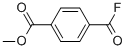Benzoic acid, 4-(fluorocarbonyl)-, methyl ester (9CI) CAS#: 709-69-3