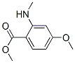 Benzoic acid, 4-methoxy-2-(methylamino)-, methyl ester (9CI) CAS#: 181434-39-9