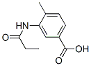 Benzoic acid, 4-methyl-3-[(1-oxopropyl)amino]- (9CI) CAS#: 516470-29-4