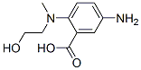 Benzoic acid, 5-amino-2-[(2-hydroxyethyl)methylamino]- (9CI) CAS#: 610276-33-0