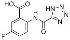 Benzoic acid, 5-fluoro-2-[(1H-tetrazol-5-ylcarbonyl)amino]- (9CI) CAS#: 649766-37-0