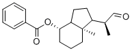 Benzoic acid 7a-methyl-1-(1-methyl-2-oxo-ethyl)-octahydro-inden-4-yl ester CAS#: 66774-71-8