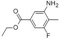 Benzoic acid,3-amino-5-fluoro-4-methyl-, ethyl ester CAS#: 713-47-3