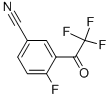 Benzonitrile, 4-fluoro-3-(trifluoroacetyl)- (9CI) CAS#: 617706-17-9