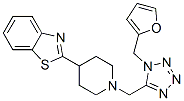 Benzothiazole, 2-[1-[[1-(2-furanylmethyl)-1H-tetrazol-5-yl]methyl]-4-piperidinyl]- (9CI) CAS#: 606082-58-0