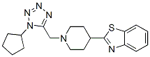 Benzothiazole, 2-[1-[(1-cyclopentyl-1H-tetrazol-5-yl)methyl]-4-piperidinyl]- (9CI) CAS#: 606082-44-4