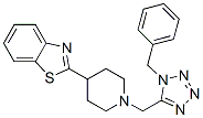 Benzothiazole, 2-[1-[[1-(phenylmethyl)-1H-tetrazol-5-yl]methyl]-4-piperidinyl]- (9CI) CAS#: 606082-48-8
