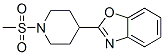 Benzoxazole, 2-[1-(methylsulfonyl)-4-piperidinyl]- (9CI) CAS#: 605627-81-4