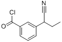 Benzoyl chloride, 3-(1-cyanopropyl)- (9CI) CAS#: 64379-73-3
