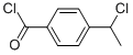 Benzoyl chloride, 4-(1-chloroethyl)- (9CI) CAS#: 64382-49-6