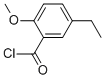 Benzoyl chloride, 5-ethyl-2-methoxy- (9CI) CAS#: 66873-85-6