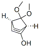 Bicyclo[2.2.1]hept-2-en-2-ol, 7,7-dimethoxy-, (1R,4S)- (9CI) CAS#: 687976-50-7