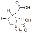 Bicyclo[3.1.0]hexane-2,6-dicarboxylic acid, 2-amino-4-fluoro-, (1R,2S,4R,5R,6R)- (9CI) CAS#: 635318-20-6