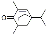 Bicyclo[3.2.1]oct-3-en-2-one, 1,3-dimethyl-5-(1-methylethyl)- (9CI) CAS#: 639061-02-2