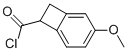 Bicyclo[4.2.0]octa-1,3,5-triene-7-carbonyl chloride, 3-methoxy- (9CI) CAS#: 65754-47-4