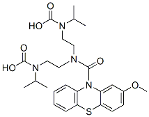 Bis(1-methylethylcarbamic acid)2,2'-(2-methoxy-10H-phenothiazin-10-ylcarbonylimino)diethyl ester CAS#: 65241-10-3