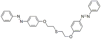 Bis[2-(p-phenylazophenoxy)ethyl] sulfide CAS#: 63979-96-4