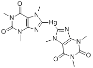 Bis(2,6-dioxo-1,2,3,6-tetrahydro-1,3,7-trimethyl-7H-purin-8-yl)mercury(II) CAS#: 6937-66-2