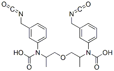 Bis[[3-(isocyanatomethyl)phenyl]carbamic acid]oxybis(1-methyl-2,1-ethanediyl) ester CAS#: 68092-74-0