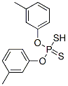 Bis(3-methylphenyloxy)mercaptophosphine sulfide CAS#: 7595-89-3