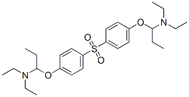 Bis[p-(1-diethylaminopropoxy)phenyl] sulfone CAS#: 63980-03-0