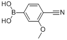 Boronic acid, (4-cyano-3-methoxyphenyl)- (9CI) CAS#: 677777-45-6