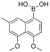Boronic acid, (4,5-dimethoxy-7-methyl-1-naphthalenyl)- (9CI) CAS#: 177971-27-6
