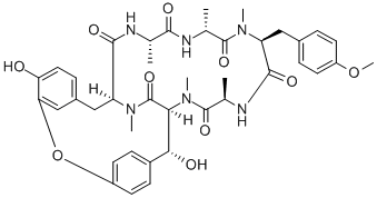 Bouvardin CAS#: 64755-14-2