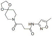 Butanamide, 4-(1,4-dioxa-8-azaspiro[4.5]dec-8-yl)-N-(5-methyl-3-isoxazolyl)-4-oxo- (9CI) CAS#: 606103-93-9