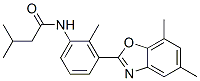 Butanamide, N-[3-(5,7-dimethyl-2-benzoxazolyl)-2-methylphenyl]-3-methyl- (9CI) CAS#: 590395-85-0