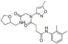 Butanediamide, N-(2,3-dimethylphenyl)-N-(5-methyl-3-isoxazolyl)-N-[2-oxo-2-[[(tetrahydro-2-furanyl)methyl]amino]ethyl]- (9CI) CAS#: 602322-25-8