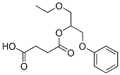 Butanedioic acid 1-[1-(ethoxymethyl)-2-phenoxyethyl] ester CAS#: 63716-18-7