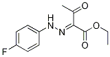 Butanoic acid, 2-[(4-fluorophenyl)hydrazono]-3-oxo-, ethyl ester (9CI) CAS#: 66053-11-0